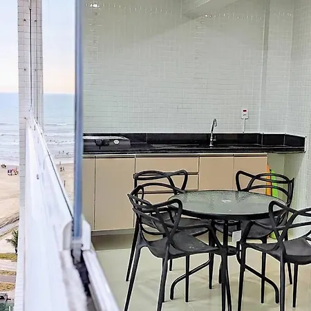 Apto Novo Pe Na Areia 2Dorm Pe Na Areia Praia Grande  Exterior photo