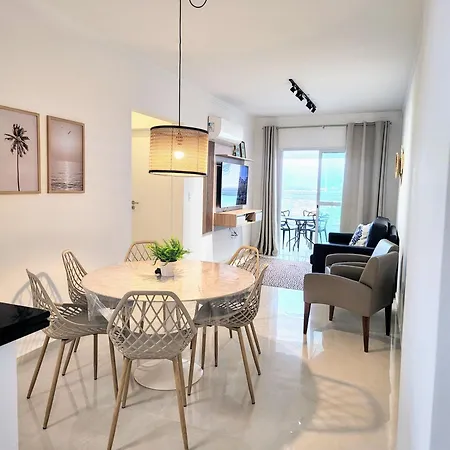 Apto Novo Pe Na Areia 2Dorm Pe Na Areia Praia Grande  Exterior photo